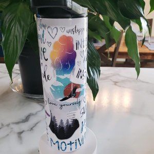 Love Yourself Motivational 30oz Tumbler with duo lids 🎉sale